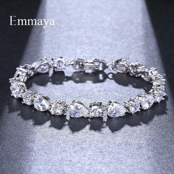 Adorable AAA Zircon Elements 3 Colors Austrian Crystal Bracelets - Best Online Prices by Jewellery Supermarket - The Jewellery Supermarket